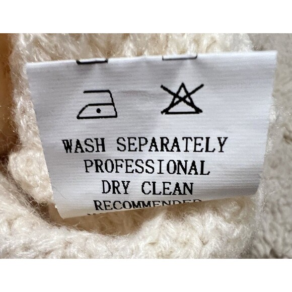 Women's Color Block Flower Short Sleeve Sweater Plullover Knit Top Medium - Picture 7 of 7